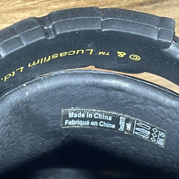 CROCS Classic Star Wars Clog Toddler Boys Size c4/5 Shoes Black Comfort Slip Ons - Picture 12 of 12